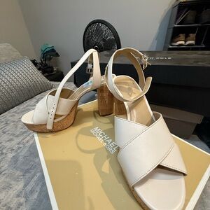 Michael Kors Women's Cream Sandals